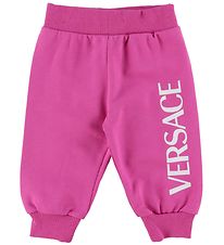 Versace Sweatpants - Fuchsia/Vit