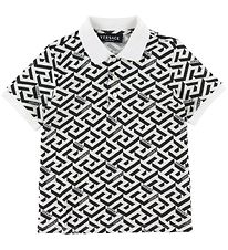 Versace Polo - Black/White