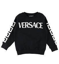 Versace Sweat-shirt - Noir av. Blanc