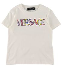 Versace T-shirt - White w. Print
