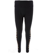 Jordan Leggings - Jumpman High-Rise - Black w. Gold