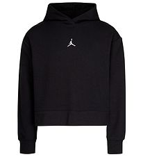 Jordan Hoodie - Cropped - Essentials Boxy - Zwart