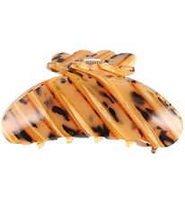 By Str Haarspange - Asta - 10x5 cm - Orange Leo