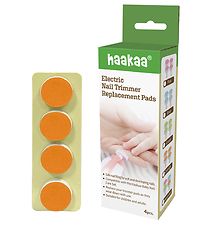 Haakaa Sanding Pad Refill - 4-Pack - 12 months+ - Orange