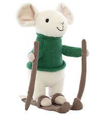 Jellycat Soft Toy - 18 cm - Merry Mouse Skiing