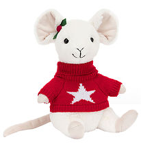 Jellycat Soft Toy - 18 cm - Merry Mouse With Jumper