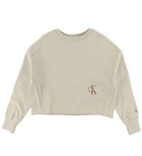 Calvin Klein Collegepaita - Monogrammi - Munankuori