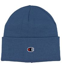 Champion Beanie - Knitted - Teens - 2-layer - Blue
