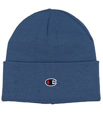 Champion Bonnet - Tricot - Ados - 2 Couches - Bleu