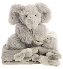 NatureZoo Knuffeldoekjes - Olifant - 35x35 cm - Grey