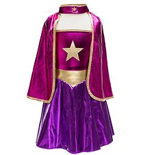 Great Pretenders Búningur - Superhero Star - Magenta