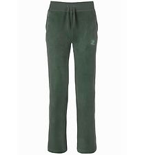 Juicy Couture Velourbyxor - Dark Moss