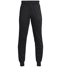 Under Armour Track Pants - Fleece - Black