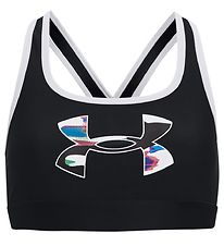 Under Armour Sports Bra - Crossback Graphic - Black