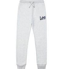 Lee Sweatpants - Wobbly Graphic - Vintage Grey Heather