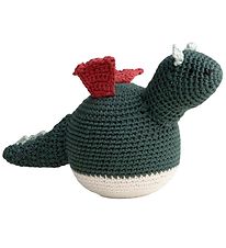 Sebra Culbuto - Crochet - Dragon - Vert