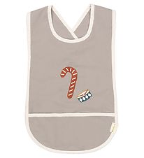 Fabelab Bib - Long - Candy Christmas - Embroidery