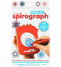 Spirograph Apprendre  Dessiner - 10 Parties - Set de voyage