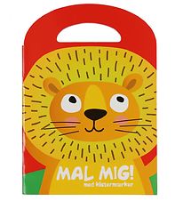 Forlaget Bolden Litabók - Málaðu mig M. Límmiðar - Danskur