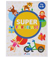 Forlaget Bolden Colouring Book - Super Color bar - Danish