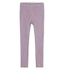Hust and Claire Leggings - Lane - Rib - Wool - Dusty Rose