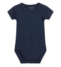Hust and Claire Bodysuit s/s - Bow - Bamboo - Navy