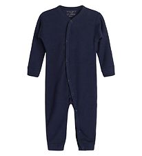 Hust and Claire Onesie - Messi - Rib - Ull - Marinbl