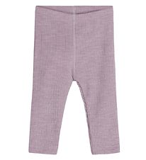 Hust and Claire Leggings - Lee - Rib - Ull - Dusty Rose