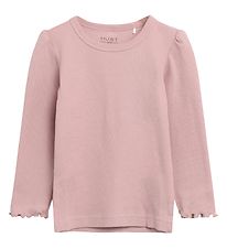 Hust and Claire Blouse - Andia - Rib - Dusty Rose