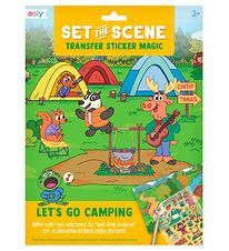 Ooly Sticker Set - Set The Scene - Let's Go Camping