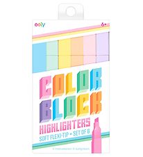 Ooly - 6 Pcs - Color Block Highlighters