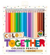 Ooly Colouring Pencils - 24 Strk - Color Together Colored Pencil