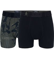 Ronaldo Boxers - 2-Pack - Black/Green