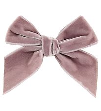 Condor Hair Clip - Velvet - Bow - 10x10 cm - Dusty Pink