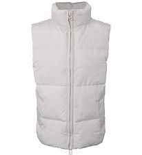 Hound Puffer Vest - Bone White