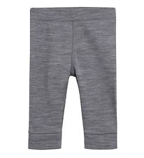 Hust and Claire Leggings - Lux - Wool - Grey Melange
