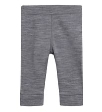 Hust and Claire Leggings - Lux - Ull - Grå Melange
