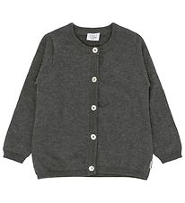 Hust and Claire Cardigan - Knitted - Cara - Grey Melange