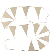 A Little Lovely Company Bunting Banner - 12 Cotton Flags - 400 c