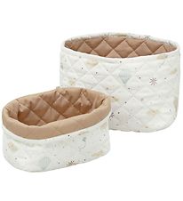 Cam Cam Storage Basket - 2-Pack - Dreamland/Camel