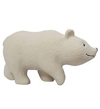 Filibabba Baby Teether - Natural Rubber - Polly the polar bear