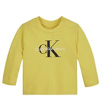 Calvin Klein Blouse - Monogram - Schaduwrijk Yellow