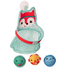 Lilliputiens Bath Toy - Alice - Basket - Green/Red