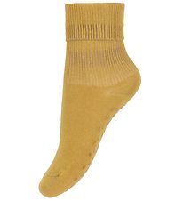 DT Denmark Socks - Non-Slip - Brown