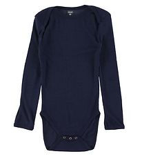 Smallstuff Body L/s - Wolle - Navy