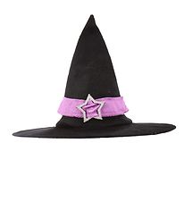 Den Goda Fen Costumes - Chapeau de sorcire - Noir/Violet