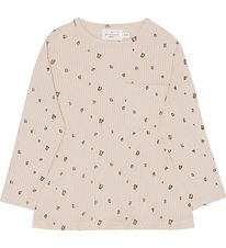 Monsieur Mini Blouse - Off White av. Chocolat