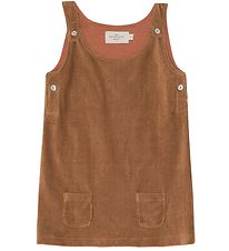 Monsieur Mini Dress - Corduroy - Milk Chocolate