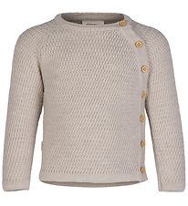 Voksi Cardigan - Wool - Seashell Sand