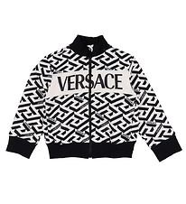 Versace Gilet - Blanc/Noir